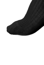 Afbeelding in Gallery-weergave laden, NOSOCKS long wool - zwart - tenen