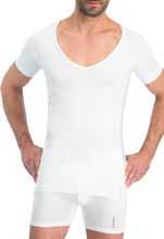 Afbeelding in Gallery-weergave laden, NOSHIRT dry - deep V - wit
