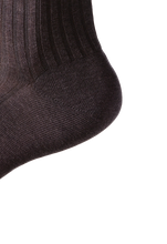 Afbeelding in Gallery-weergave laden, NOSOCKS long - donkergrijs - hiel