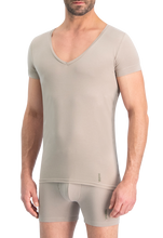 Afbeelding in Gallery-weergave laden, NOSHIRT nature - deep V - invisible khaki