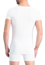 Afbeelding in Gallery-weergave laden, NOSHIRT performance - regular V - wit - achterkant